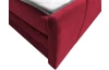Posteľ boxspring Fresco 180x200 cm, červená látka