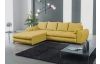 Rohová sedacia súprava Yoko, žltá látka
