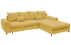 Rohová sedacia súprava Yoko, žltá látka