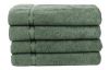 Froté uterák Ma Belle 50x100 cm, zelená pínia