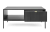 Konferenčný stolík so zásuvkami Nova, čierny