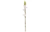 Umelá kvetina Gladiola 85 cm, biela
