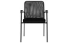 Konferenčná stolička Spider, čierna látka