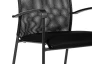 Konferenčná stolička Spider, čierna látka