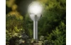Solárna lampa Guľa 8x30 cm, efekt praskliny