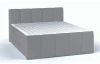 Posteľ boxspring Fresco 180x200 cm, svetlo šedá látka