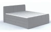 Posteľ boxspring Fresco 180x200 cm, svetlo šedá látka