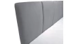Posteľ boxspring Fresco 180x200 cm, svetlo šedá látka