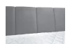 Posteľ boxspring Fresco 180x200 cm, svetlo šedá látka