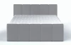 Posteľ boxspring Fresco 180x200 cm, svetlo šedá látka