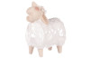 Veľkonočna dekorácia Keramická biela ovca, mix 2 druhov