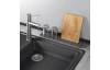 Odkvapkávacia podložka na ria Gravity Slim 40 cm, šedý