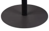 Okrúhly stolík Ida, 48 cm, čierny jaseň