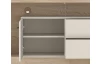TV stolík Meolo, 191,5 cm, dub cremona/béžový kašmír