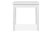 Jedálenský stôl Capri 90x67 cm, biely