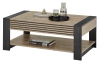 Konferenčný stolík so šuplíkom Felipe, dub artisan/čierny