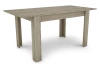 Jedálenský stôl Adam 120x80 cm, dub sonoma, rozkladací