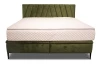 Posteľ Livano 180x200 cm, machová zelená látka