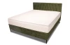 Posteľ Livano 180x200 cm, machová zelená látka