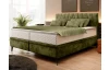 Posteľ Livano 180x200 cm, machová zelená látka