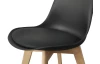 Jedálenská stolička Blake, čierna