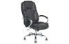 Kancelárske kreslo Vicenzo, čierna ekokoža, extra nosnosť