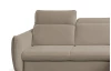 Rohová sedacia súprava Glow, taupe látka, pravý roh