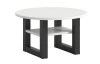 Okrúhly konferenčný stolík Seattle, biely/antracit