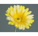 Umelá kvetina Gerbera 56 cm, žltá