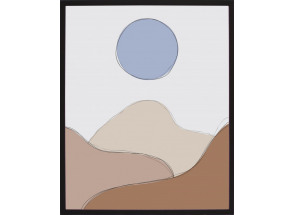 Rámovaný obraz Krajina II, 40x50 cm