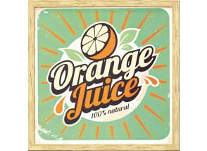 Obraz na stenu Mio 30x30 cm, Orange Juice