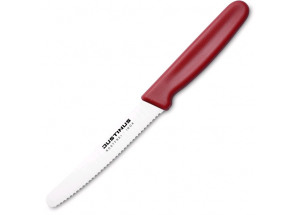 Nôž na pečivo FineCut 11 cm, červený