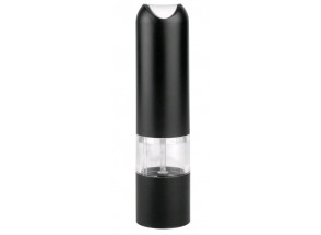 Elektrický mlynček na korenie / soľ LifeStyle 21 cm, čierny