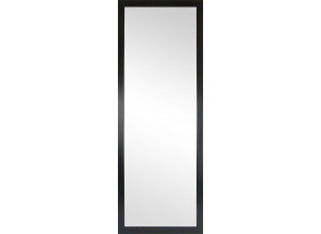 Nástenné zrkadlo Nova 40x120 cm, čierne