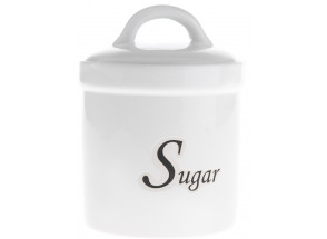 Cukornička Sugar, biela keramika