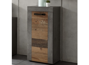 Kúpeľňová úložná skrinka Indiana, vintage optika dreva