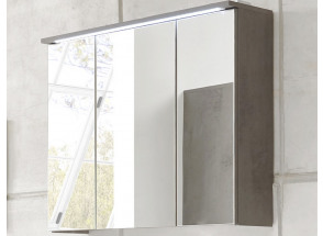 Kúpeľňová skrinka so zrkadlom Indiana, s osvetlením