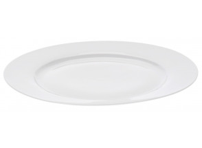Plytký tanier 27 cm, biely