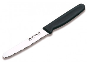 Nôž na pečivo FineCut 11 cm, čierny
