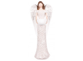 Dekoračný svietnik Anjel, 40 cm