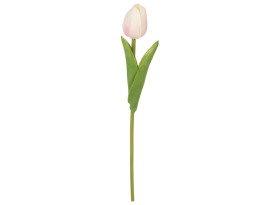 Umelý kvet Tulipán 34 cm, krémová