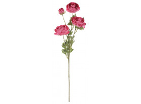 Umelá kvrtina Pivonka 70 cm, tmavo ružová