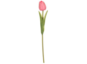 Umelý kvet Tulipán 34 cm, ružová