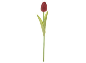 Umelý kvet Tulipán 34 cm, červená