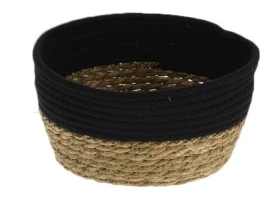 Úložný košík pletený, 21 cm