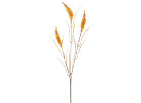 Umelá kvetina Vetva pšenice 75 cm, žltá
