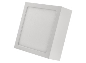 Stropné/nástenné LED osvetlenie Nexxo 12x12 cm, biele štvorcové