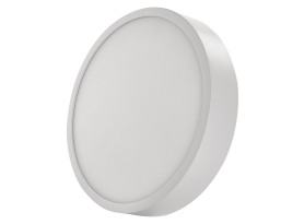 Stropné/nástenné LED osvetlenie Nexxo 22,5 cm, biele okrúhle