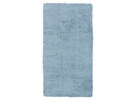 Koberec Laza 160x230 cm, umelá kožušina, svetlo modrý