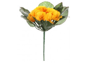 Umelá kvetina Prvosienka 23 cm, žltá